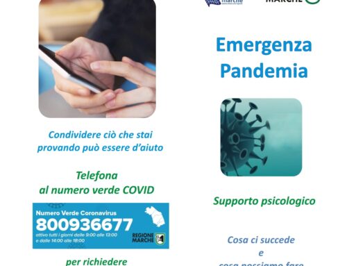 Emergenza pandemia, il call center di Asur e Regione Marche